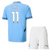 Maillot de Supporter Manchester City Doku 11 Domicile 2024-25 Pour Enfant